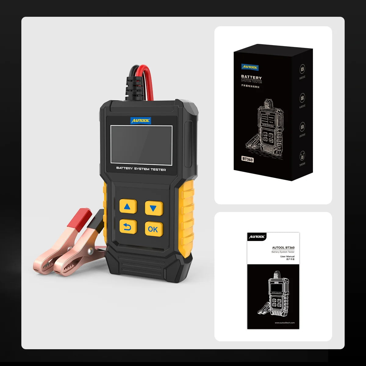 8-20v Car Battery Tester - BT360